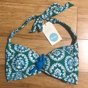 Boden Knot Front Bikini Top NWT